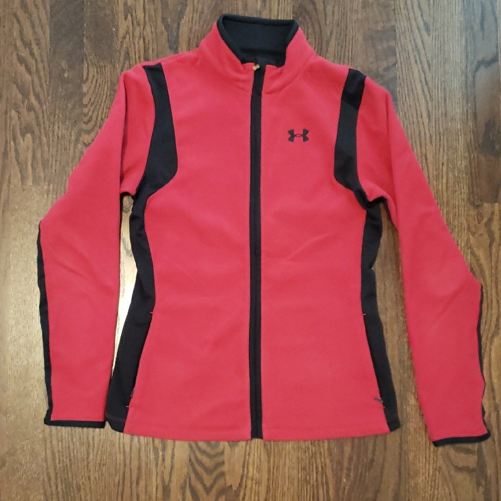 Under Armour Women's Red and Black Jacket